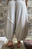 Tasha Cushion Cotton Driftwood Bloom Pant Stone